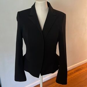 Black suit jacket